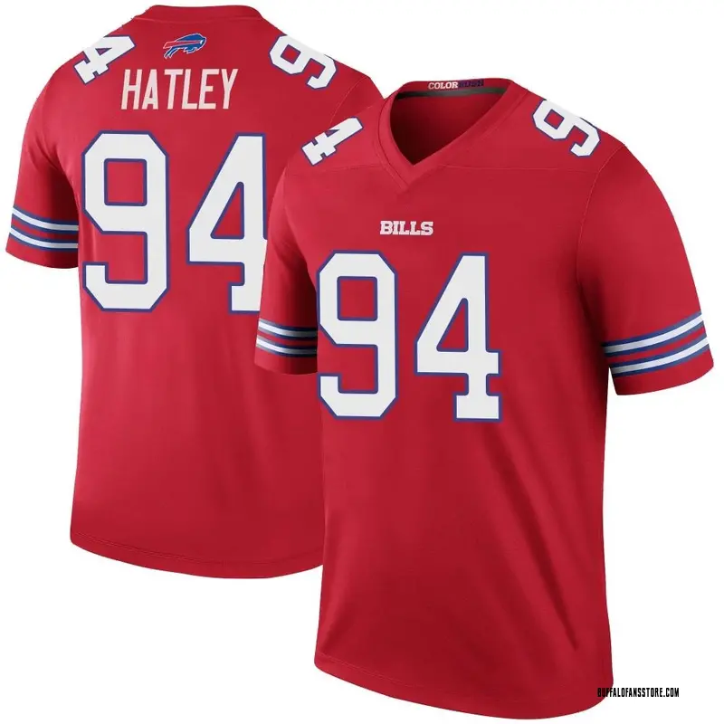 Men's Red Legend Rickey Hatley Buffalo Color Rush Jersey