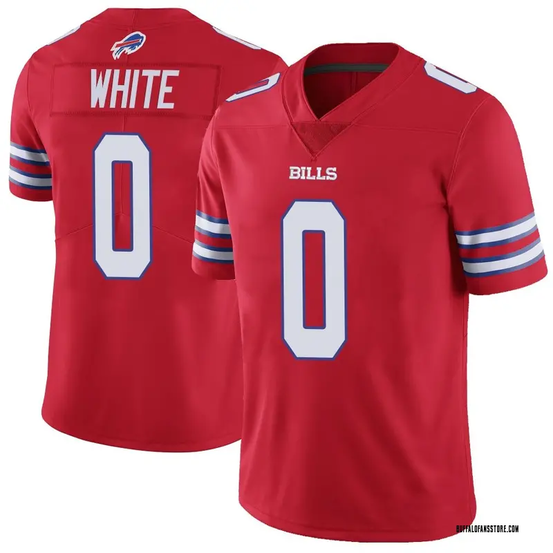 Men's Red Limited Tre'Davious White Buffalo Color Rush Vapor Untouchable Jersey