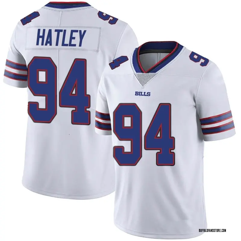 Men's White Limited Rickey Hatley Buffalo Color Rush Vapor Untouchable Jersey