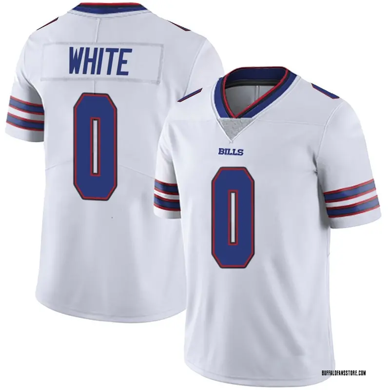 Men's White Limited Tre'Davious White Buffalo Color Rush Vapor Untouchable Jersey