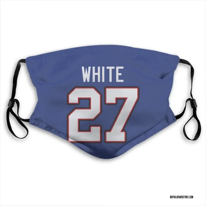 Tre'Davious White Name & Number Royal Blue Buffalo Bills Face Mask