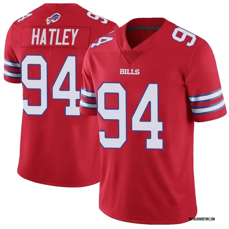Youth Red Limited Rickey Hatley Buffalo Color Rush Vapor Untouchable Jersey